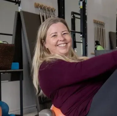 Christa Wallbridge, mat Pilates instructor at Momentum Pilates