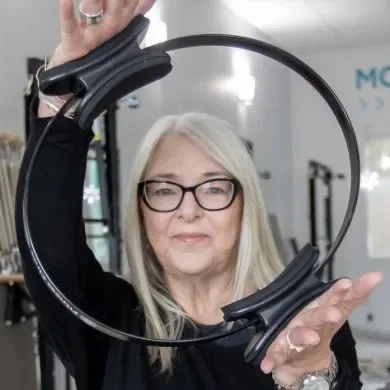 Karen Cross, Pilates instructor at Momentum Pilates